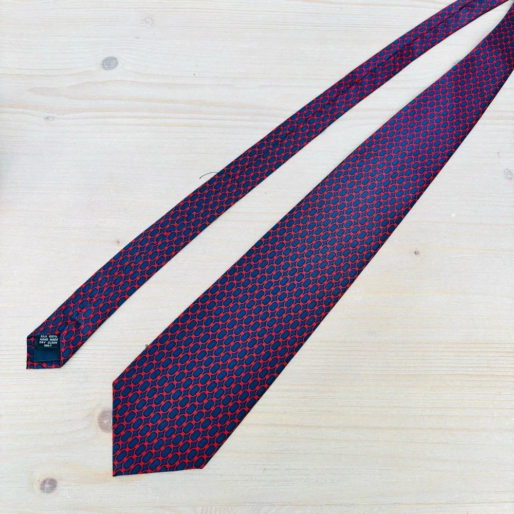Men’s‎ St. Loren Elegant Red and Blue Men's Tie Formal